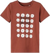 Name-it Jongens Shortsleeve Tshirt Tor Maple Syrup