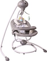 Cangaroo Woodsy Grey 2-in-1 Swing Elektrische Babyschommel