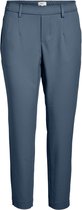 Object OBJLISA SLIM PANT NOOS Dames Broek China Blue  - Maat  34