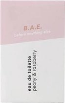 B.A.E. peony and raspberry eau de toilette - Vegan - 50 ml