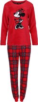 Warme, rode pyjama voor dames Minnie Mouse DISNEY / M