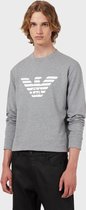 Emporio Armani Sweatshirt Eagle Print Grijs