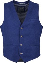 Suitable - Kris Gilet Blauw - 54 - Slim-fit