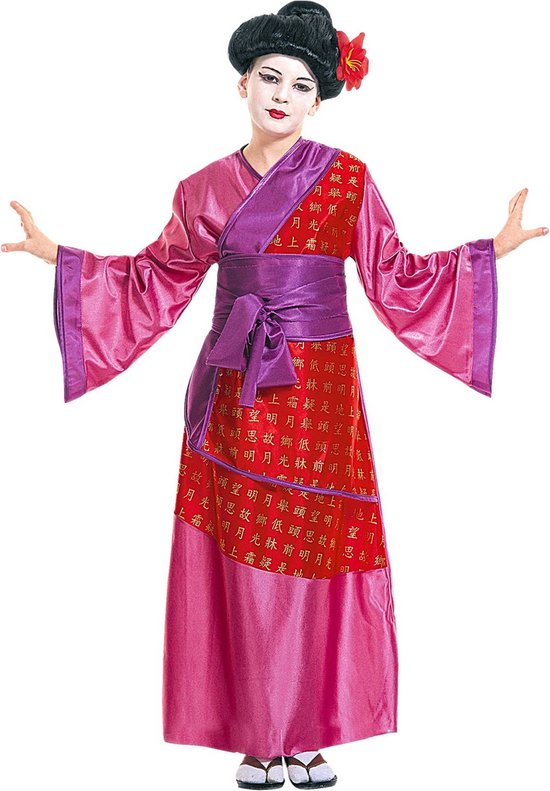Chinese geisha kostuum voor kinderen - Verkleedkleding - Maat 110/116 |  bol.com