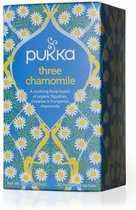 3x Pukka Thee Three Chamonile 20 stuks
