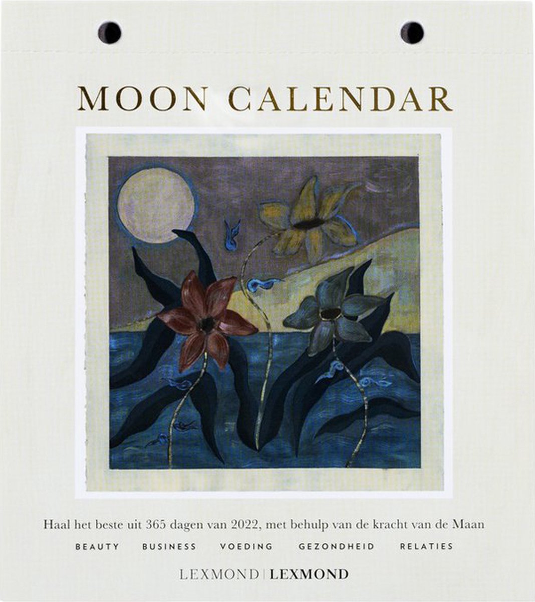 Moon Calendar 2022  - Scheurkalender - Moonsisters - Nederlands - Lieke van Lexmond