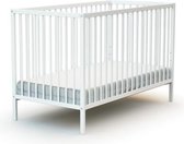 WEBABY Kinderbed in hout Wit 60 x 120 cm