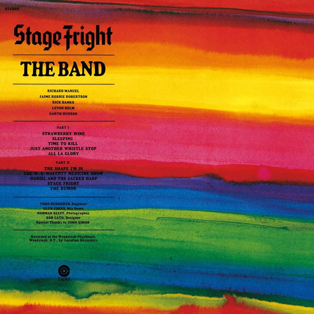 Band - Stage Fright (LP)