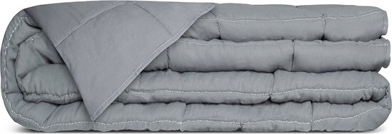 ELONEO verzwaringsdeken 200x200 cm met 9 kg, TÜV- en