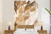 Behang - Fotobehang Verf - Goud - Luxe - Breedte 160 cm x hoogte 240 cm