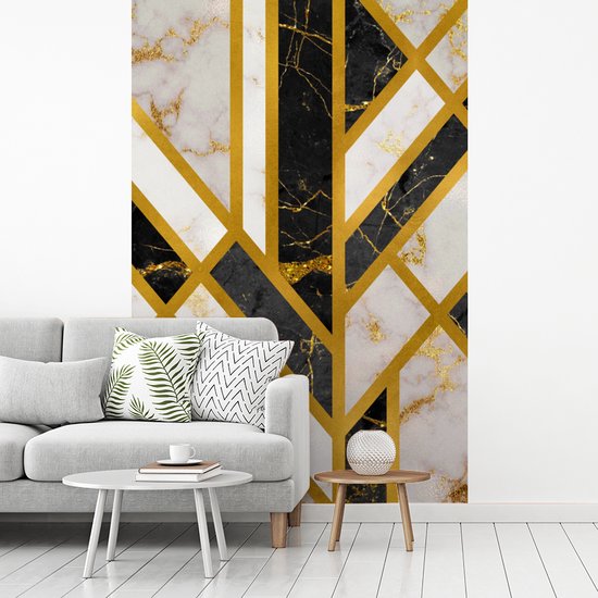 Papier peint - Papier peint Papier peint photo Marbre - Design - Luxe - Largeur 200 cm x hauteur 300 cm