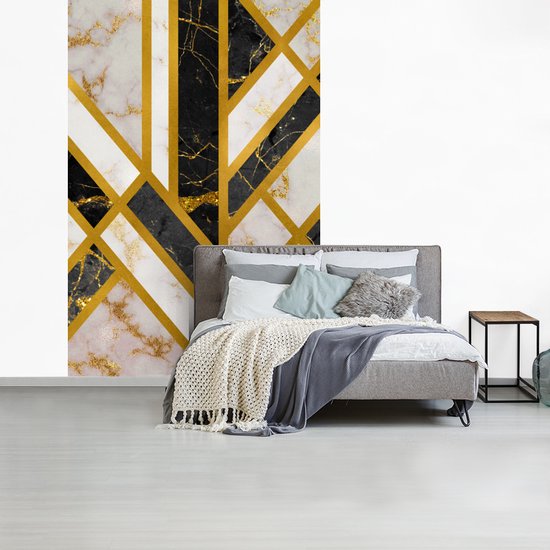 Papier peint - Papier peint Papier peint photo Marbre - Design - Luxe - Largeur 200 cm x hauteur 300 cm