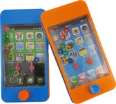 Watergame - Ring Waterspel - Kindertelefoon - Speelgoed Telefoon - Behendigheidsspelletjes - Geduldspelletjes - Blauw + Oranje (2 stuks)