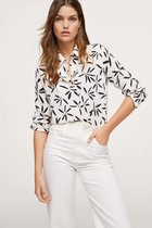 Mango Blouse Soepelvallende Blouse Met Knopen 17994040 05 Dames Maat - XXS