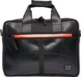Ecowings Elegant Eagle - Waterdichte 17 inch Laptoptas met Handvat en Schouderband - Oranje Messenger Bag voor Dames en Heren