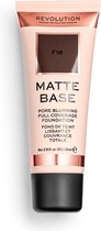 Makeup Revolution Matte Base Pore Blurring Full Coverage Foundation - F18