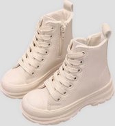 Rock And Joy - Sneakers (Hoog) - Cream -  maat 26