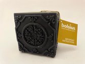 bolsius blokkaars 85/85 triumph antraciet