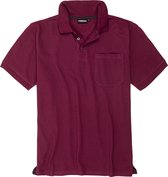 Adamo Poloshirt Klaas bordeaux (Maat: 4XL)