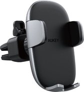 Aukey - Navi Series Ventilatierooster Telefoonhouder Auto Universeel - Zwart