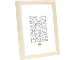 Deknudt Frames fotolijst S41JH1 - hout -naturel - foto: 21x29,7 cm