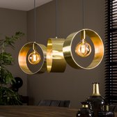 dePauwWonen 3L Vegas Hanglamp -  excl led lampen - E27 - Goud