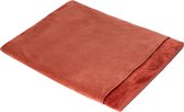 Wufy® - Hondenkussen met verzwaarde deken 2kg - Therapeutische set voor een hond - Oranje 100x60cm