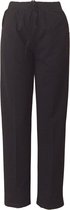 Comfortabele Dames Sport Broek / JoggingsBroek / Home Pants | Zwart - Maat XL