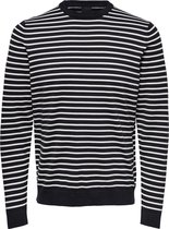 ONLY & SONS ONSKOBY  STRIPE CREW KNIT  Heren Trui - Maat XL