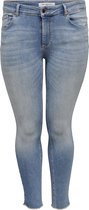 ONLY CARMAKOMA CARWILLY REG SK ANK DNM REA1467 NOOS Dames Jeans - Maat 44 X L34