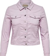 ONLY CARMAKOMA CARWESPA DENIM JACKET COLOR DNM Dames Jas - Maat 54