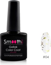 Smoothnails - Gold Flakes Top Coat - Gellak - Goud