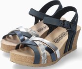 Mephisto Lanny - dames sandaal - blauw - maat 37 (EU) 4 (UK)