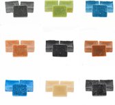 Set met 9 verschillende geurblokjes | amberblokjes uit Marokko - cadeaupakket - proefpakket