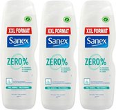 Sanex Zero% Normale Huid douchegel - 3 x 900 ml - voordeelverpakking