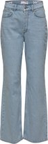 Selected Femme Alice HW Wide Lon Sky Blue Jeans