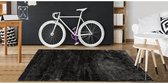 Shaggy tapijt met glanzend effect TAIKO - 1650g/m² - 140x200cm - Antraciet
