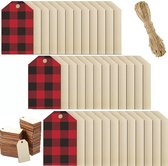 BOTC 100 mini cartes - petites cartes vierges - Cartes en bois Blanco - Étiquettes en bois - Cartes en bois