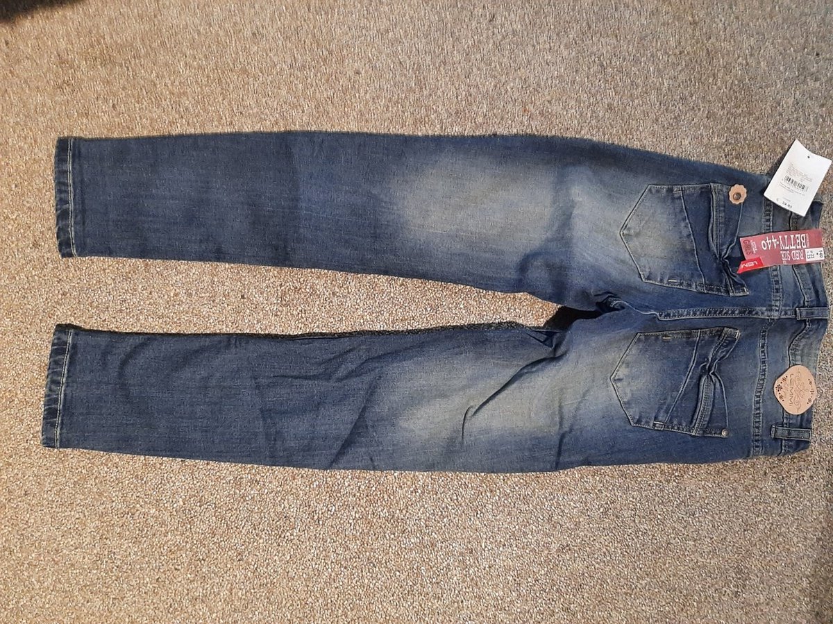 Lemmi - meisjes jeans - blauw - slim fit - maat 146 | bol.com