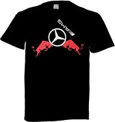 T-shirt maat 4XL - Red Bull - Mercedes - Max Verstappen - Lewis Hamilton - F1 - Formule 1 - Grappig T shirt - funny shirt