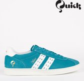 Dames Sneaker Medal - Aqua Blauw/Wit