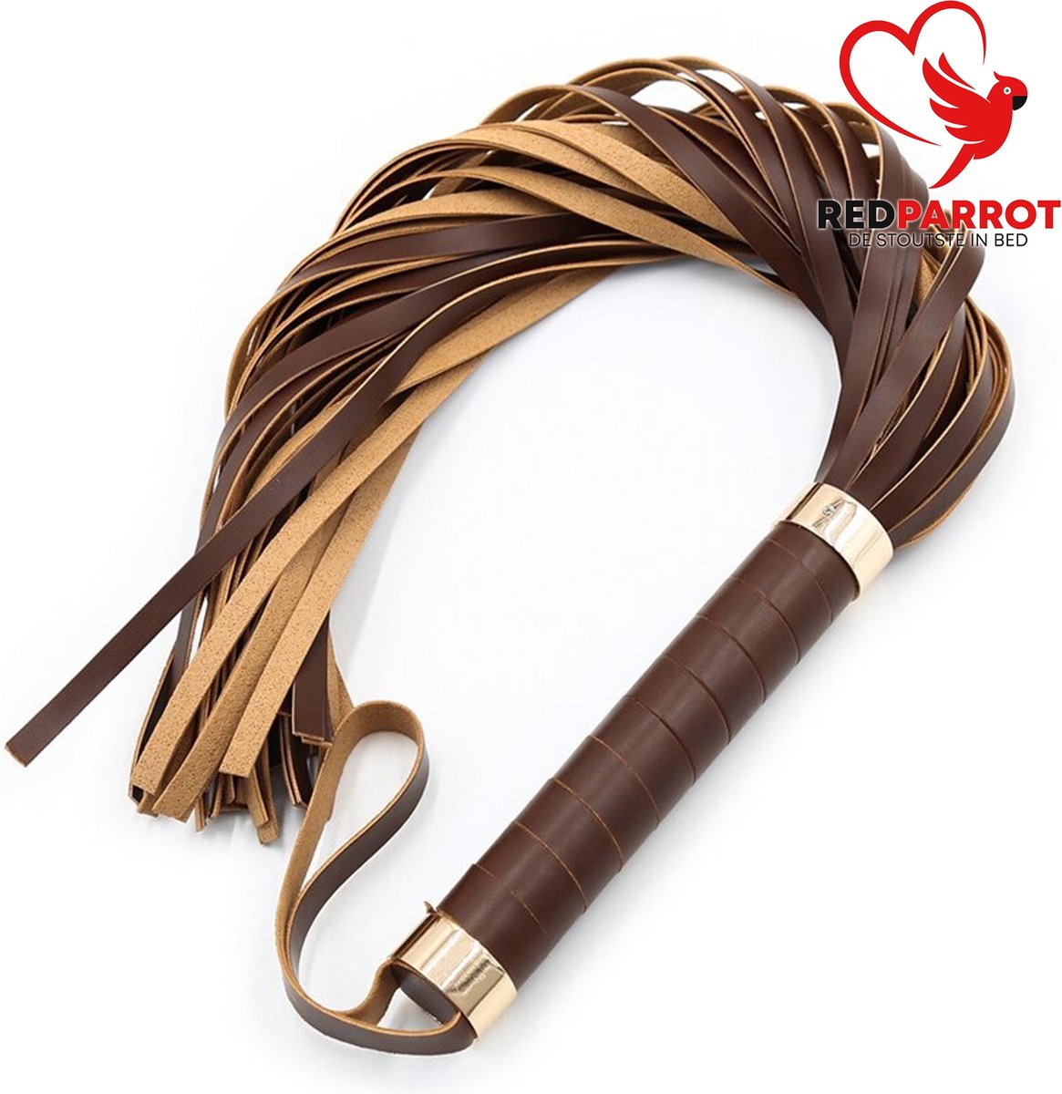 Goedkoopste De Originele Lederen Seks Zweep - SM zweep - BDSM - 60CM - Luxe sekszweep