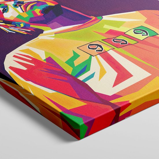 Artaza - Peinture sur Canevas - Juce WLRD 999 en couleurs abstraites - 40x60 - Petit - Photo sur Toile - Impression sur Toile