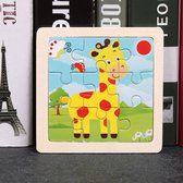Houten Kinderpuzzel - Giraffe