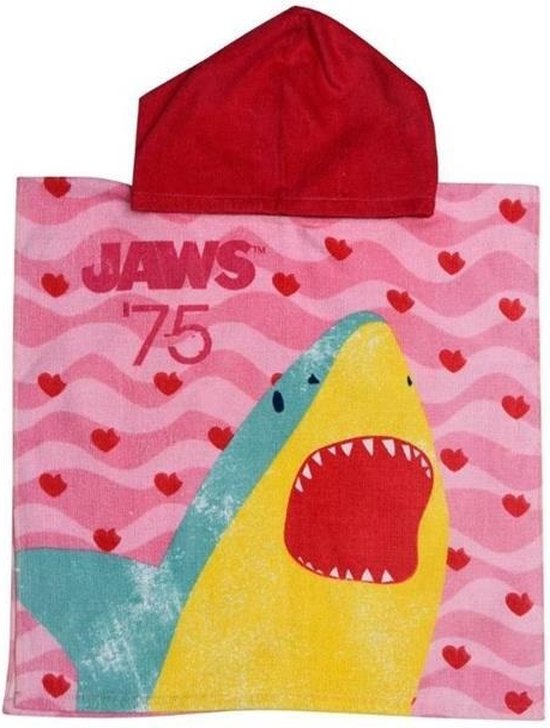 Poncho serviette de bain Jaws - 100 cm
