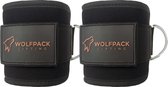 Wolfpack Lifting -  Ankle Strap - Zwart/Bruin - One Size