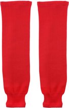 Chaussettes de Hockey sur glace taille Youth/Bambini couleur rouge