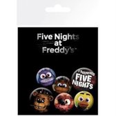 GB Eye - Five Nights At Freddy’s - Buttons- Badge - Games - Anime