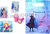 4x Verjaardag traktatie Frozen / Ice Prinses - 4 tasjes met inhoud