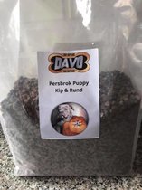 Davo Dog Supplies persbrok puppy kip & rund 10kg
